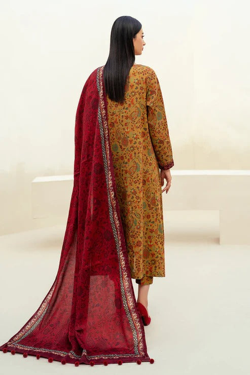 Baroque D-68 Printed three piece suit