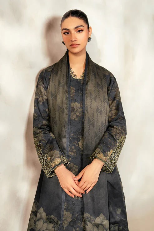 Baroque D-73 Printed three piece suit