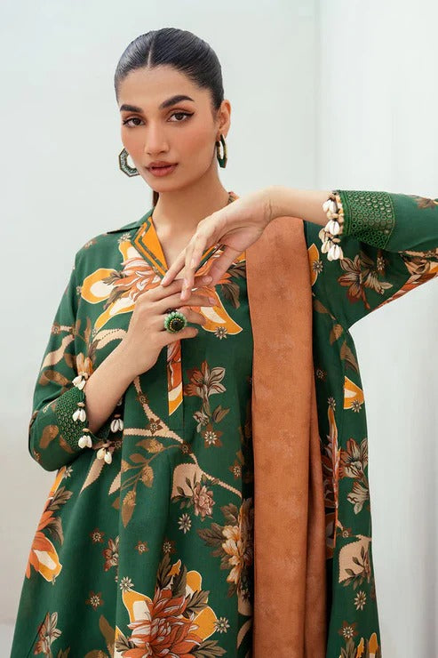 Baroque D-75 Printed three piece suit