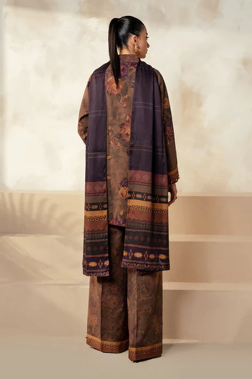 Baroque D-77 Printed three piece suit