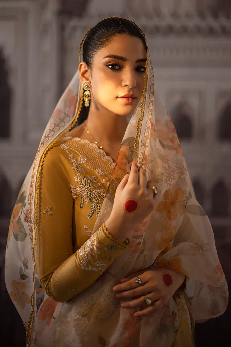 Cross Stitch Embroidered lawn Three Piece CS-15