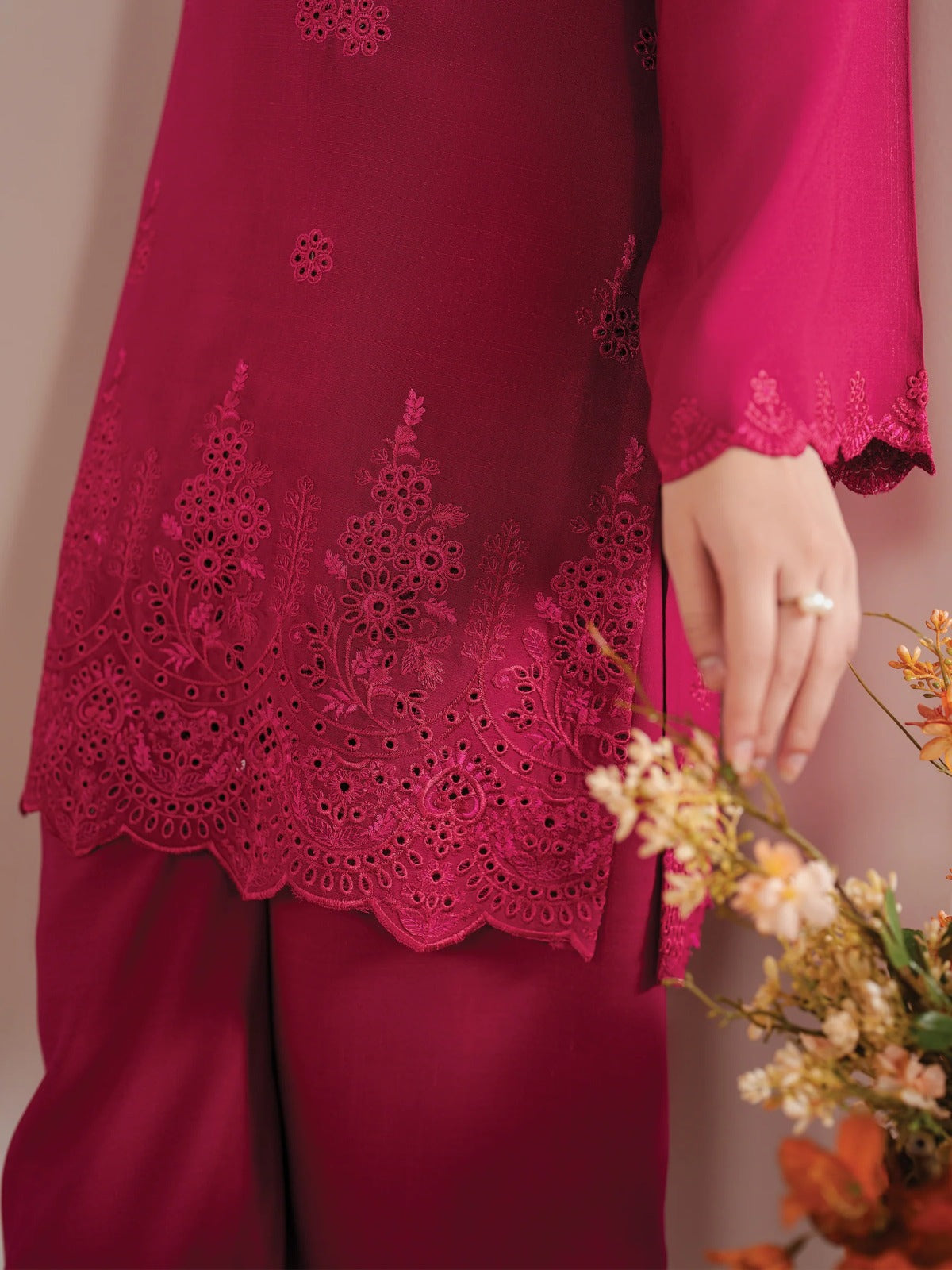 Cross Stitch CS-02 Embroidered Three Piece Lawn Collection