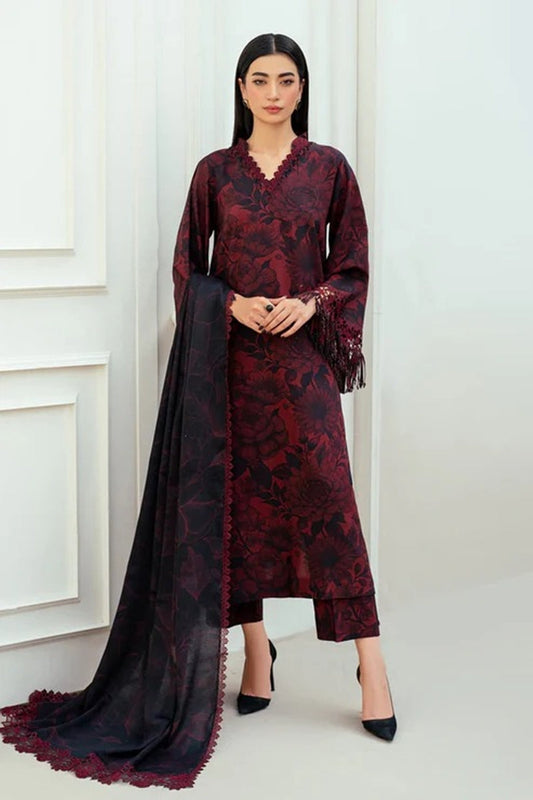 Baroque D-69  Printed three  piece suit