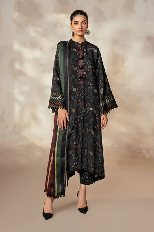 Baroque D-78 Printed three  piece suit