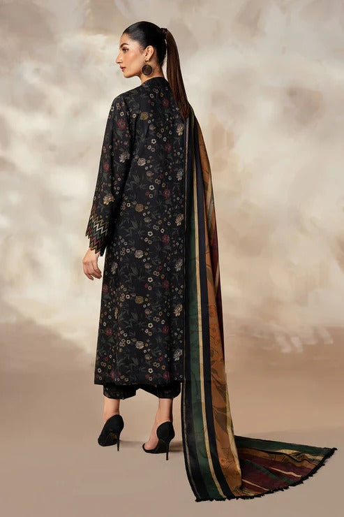 Baroque D-78 Printed three  piece suit