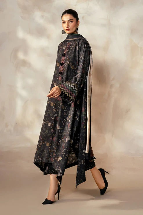 Baroque D-78 Printed three  piece suit