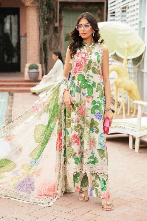 Maria-B D-05 Printed three  piece