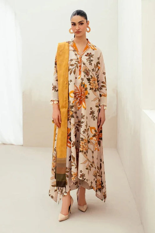 Baroque D-74 Printed three  piece suit
