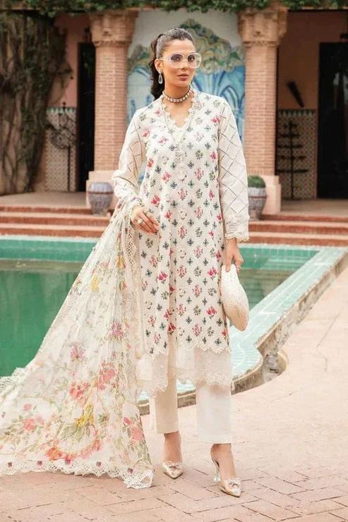 Maria-B D-11 Printed three  piece