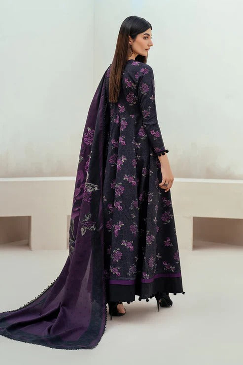 Baroque D-66 Printed three  piece suit