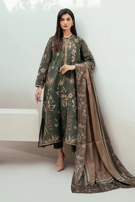 Baroque D-63  Printed three  piece suit