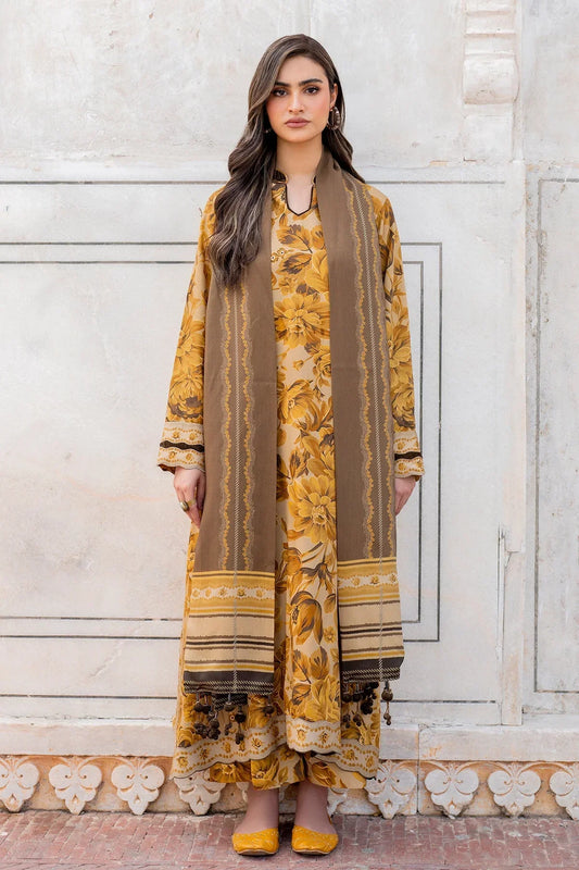 Baroque D-792 Printed three  piece suit