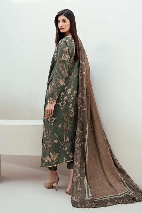 Baroque D-63  Printed three  piece suit