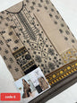 3Pic Embroiderd Suit- 06