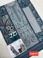 3Pic Embroiderd Suit- 01